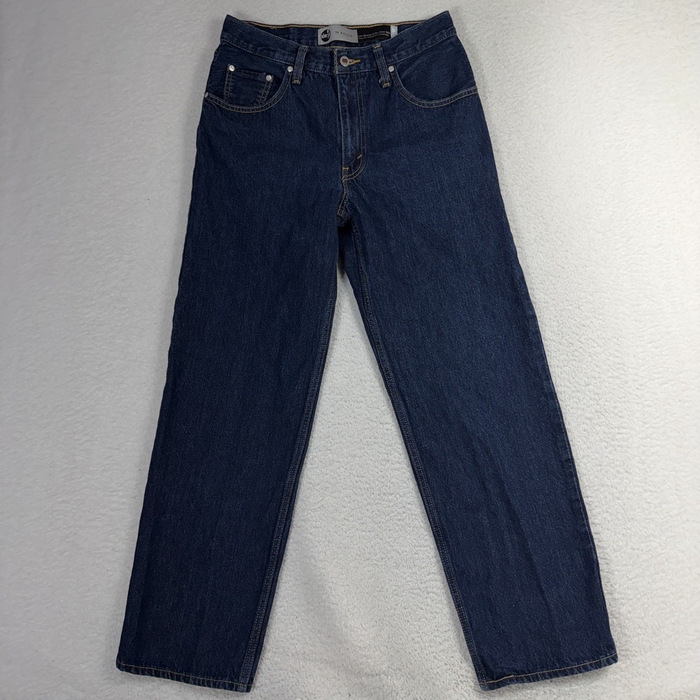 Levis SilverTab Jeans Womens 94 Baggy Dark Wash Denim Pants 29 (28.5x28) Wide